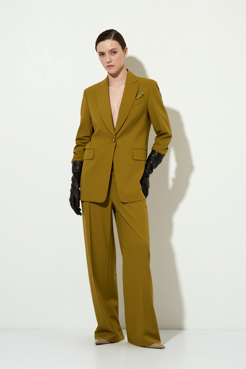Однобортный жакет female ЖАКЕТ VASSA&Co Brown 2