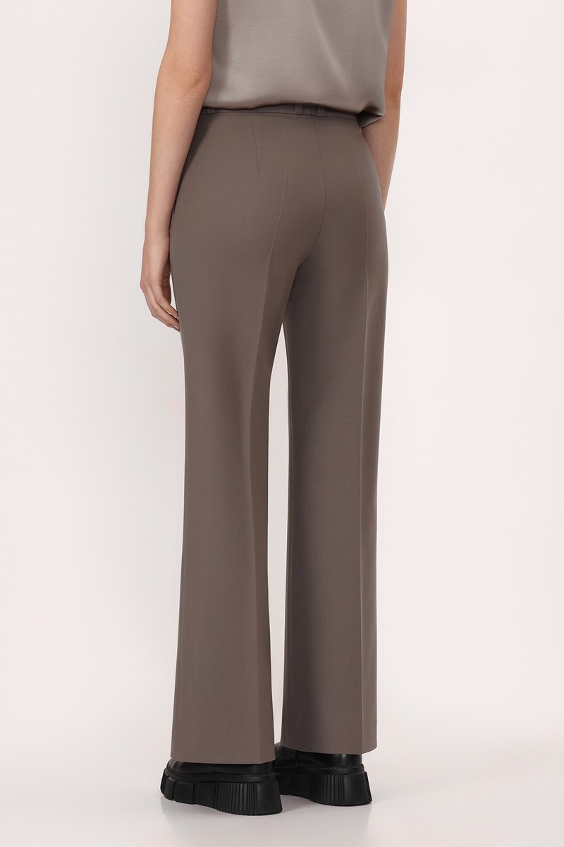 Брюки VASSA&Co, пол женский, цвет коричневый, фото №4
