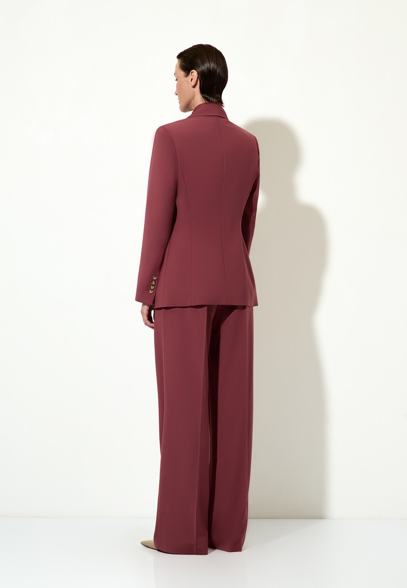 Жакет female ЖАКЕТ VASSA&Co Burgundy 3