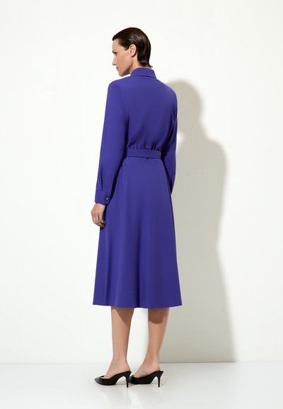 Платье VASSA&Co, пол женский, цвет фиолетовый, фото №2