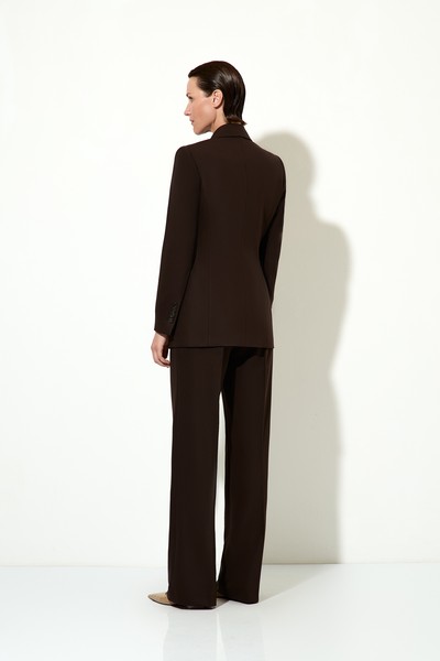 Жакет классический VASSA&Co, пол female, цвет brown, фото №2