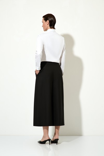 Брюки-юбка VASSA&Co, пол женский, цвет черный, фото №3