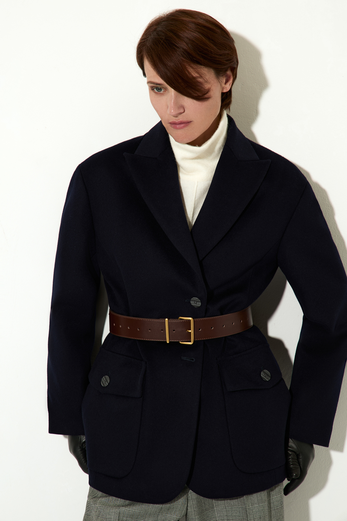 Жакет женский VASSA CODE, пол female, цвет синий