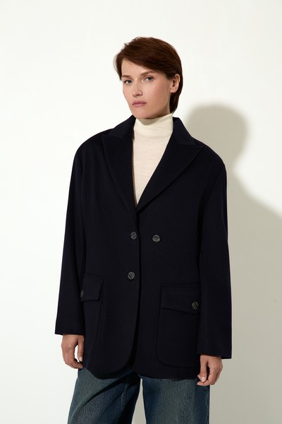 Жакет женский VASSA CODE, пол женский, цвет синий, фото №3