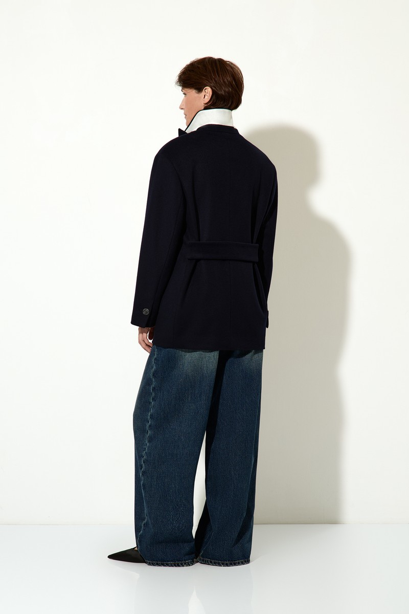 Жакет женский VASSA CODE, пол female, цвет синий, фото №4