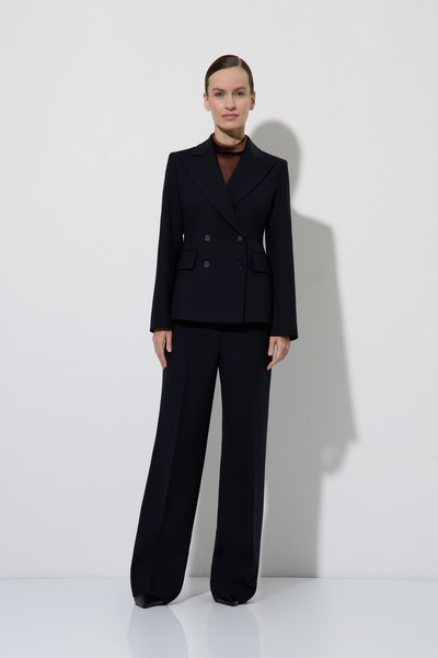 Блузка с воротником VASSA&Co, пол женский, цвет коричневый, фото №4