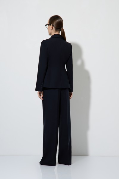 Жакет приталенного силуэта VASSA&Co, пол женский, цвет синий, фото №9