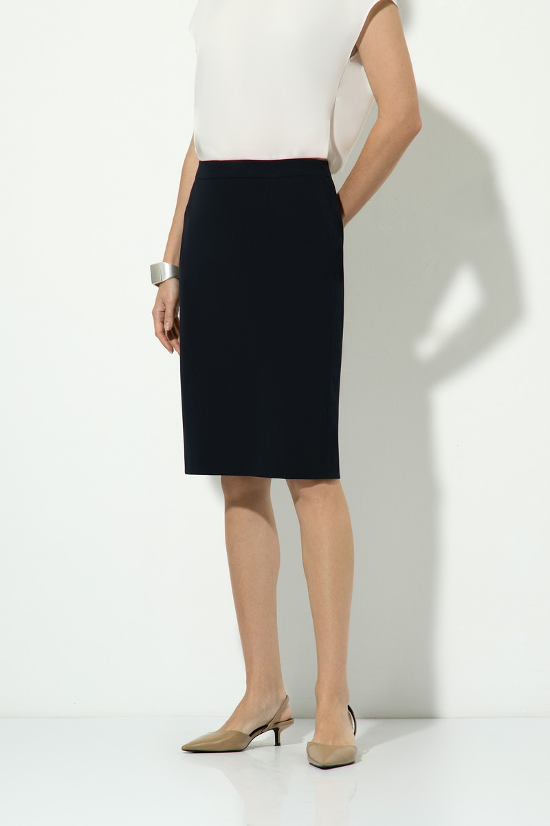 Юбка-карандаш VASSA&Co, пол female, цвет синий, фото №2