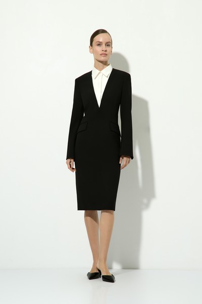 Платье VASSA&Co, пол женский, цвет черный, фото №2