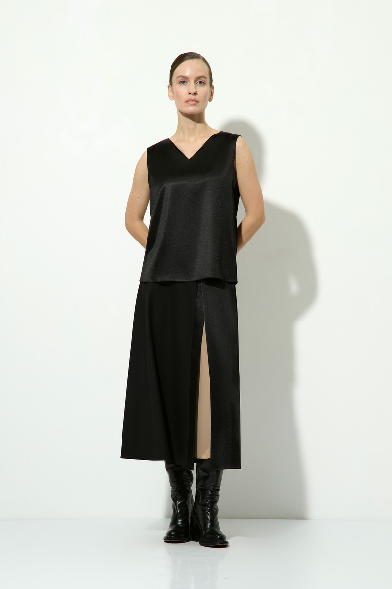 Топ VASSA&Co, пол female, цвет black, фото №2