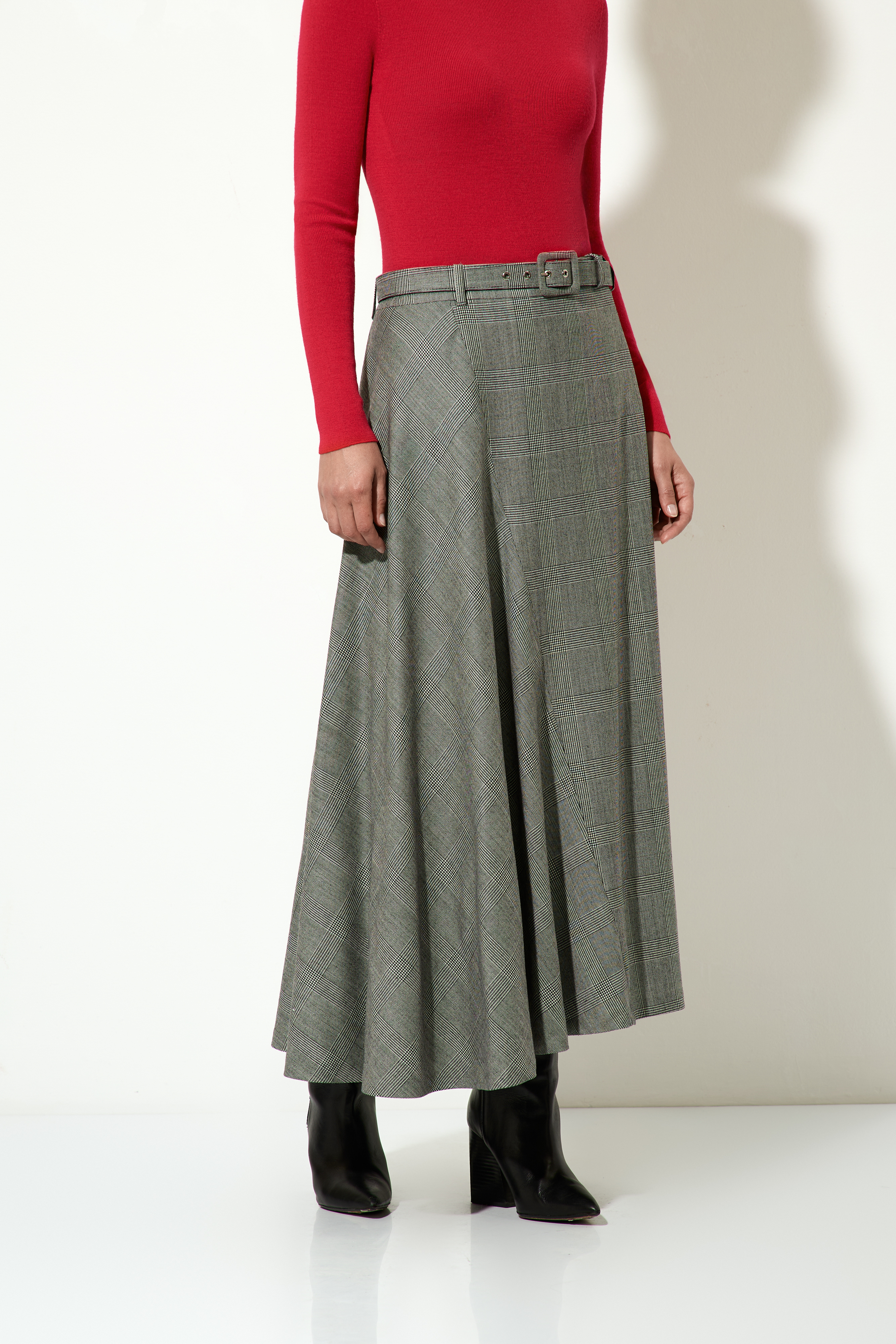 Юбка женская VASSA CODE, пол женский, цвет серый