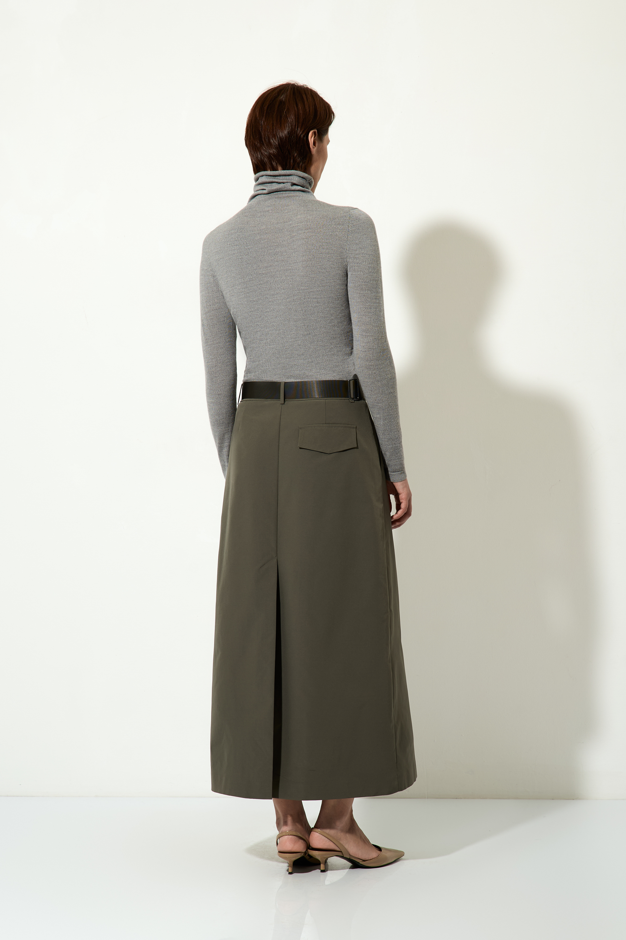 Юбка VASSA CODE, пол женский, цвет серый