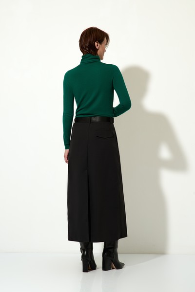 Юбка VASSA CODE, пол женский, цвет черный, фото №3