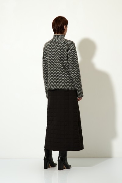 Skirt VASSA CODE, пол female, цвет black, фото №3