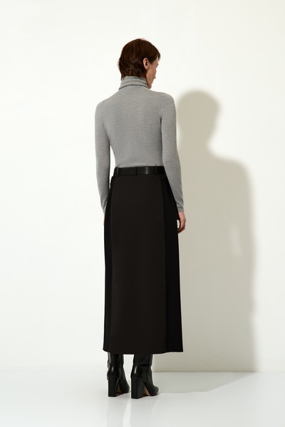 Юбка VASSA CODE, пол женский, цвет черный, фото №2