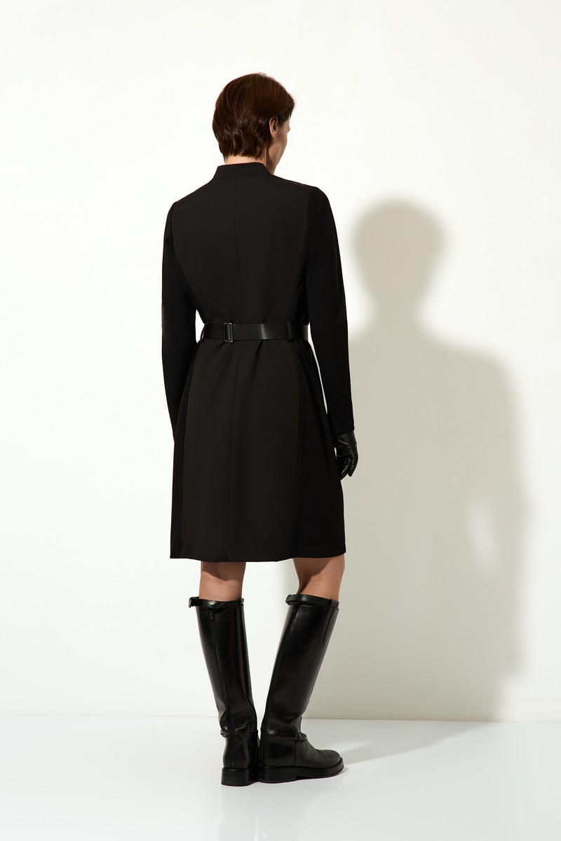 Платье VASSA CODE, пол женский, цвет черный, фото №3