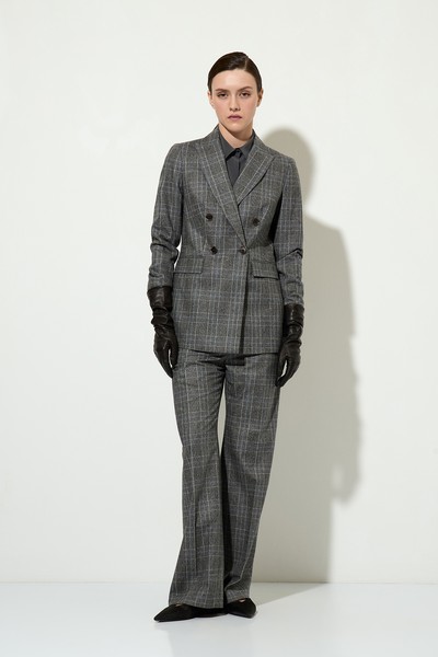 Жакет в клетку VASSA&Co, пол женский, цвет серый, фото №2