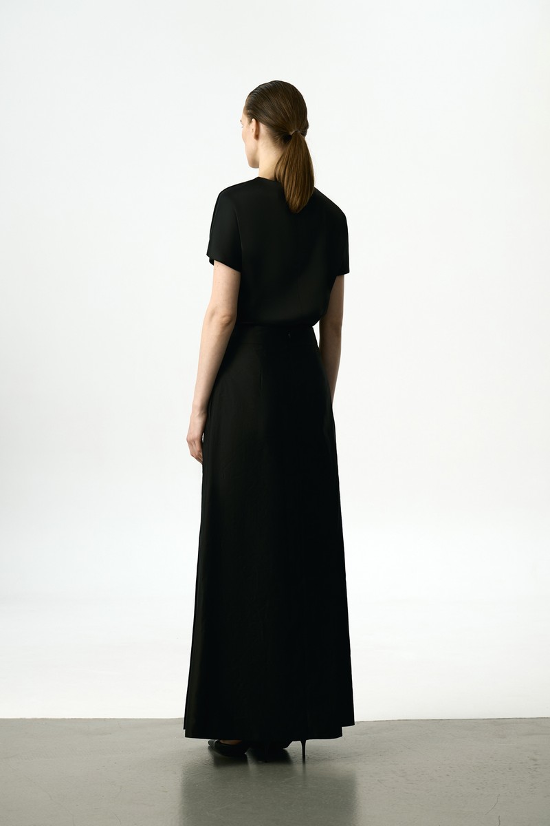 Юбка VASSA&Co, пол женский, цвет черный, фото №4