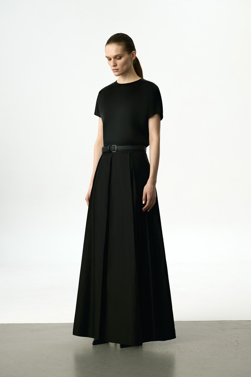 Юбка VASSA&Co, пол женский, цвет черный, фото №5