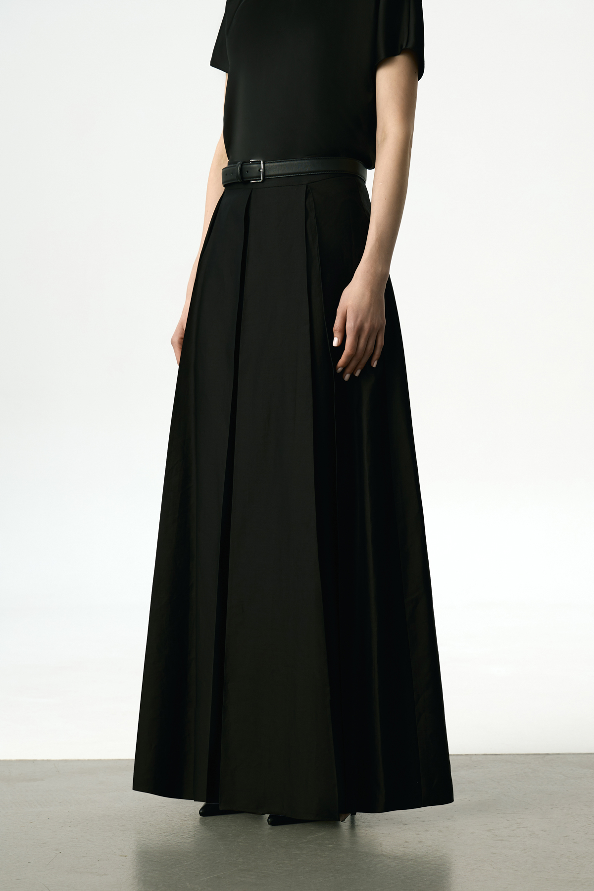 Юбка VASSA&Co, пол женский, цвет черный