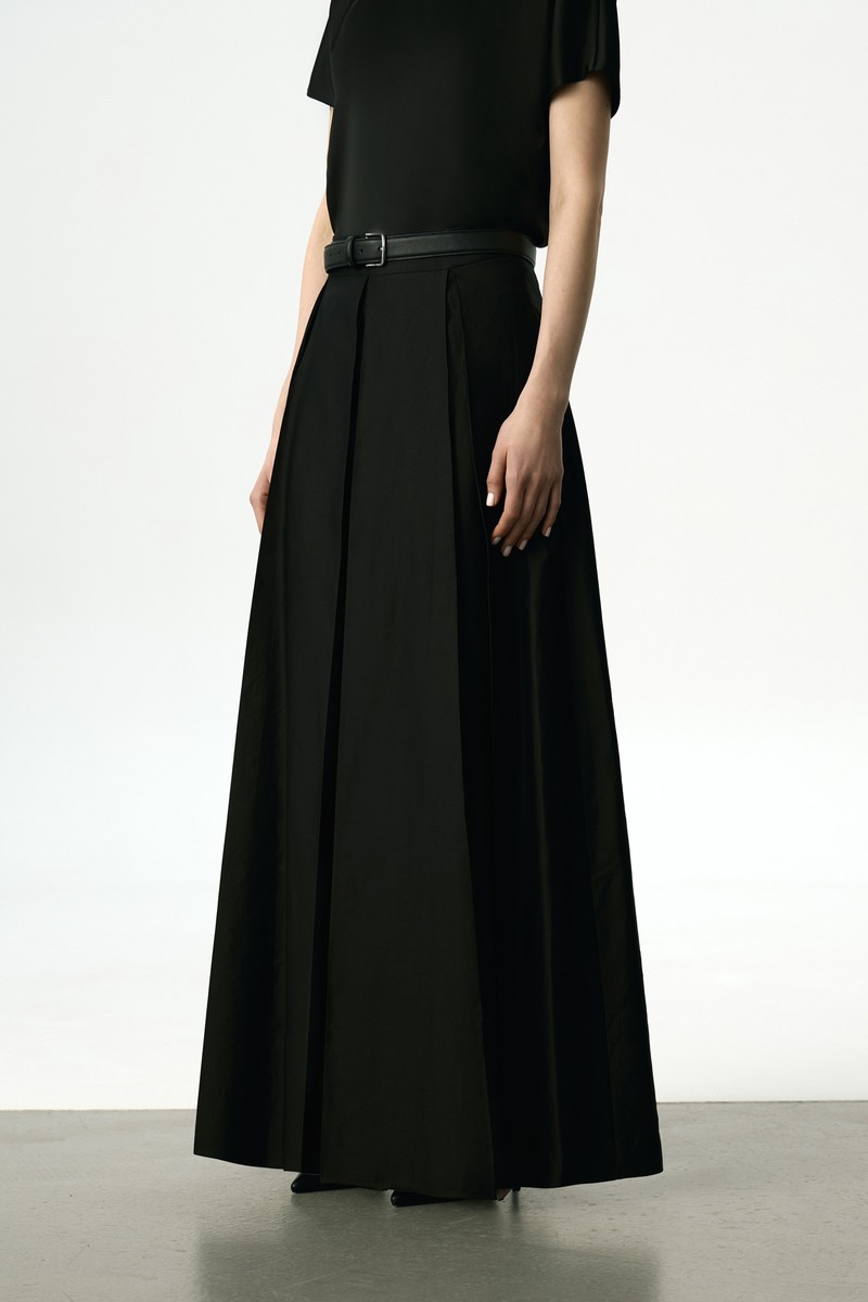 Юбка VASSA&Co, пол женский, цвет черный, фото №3