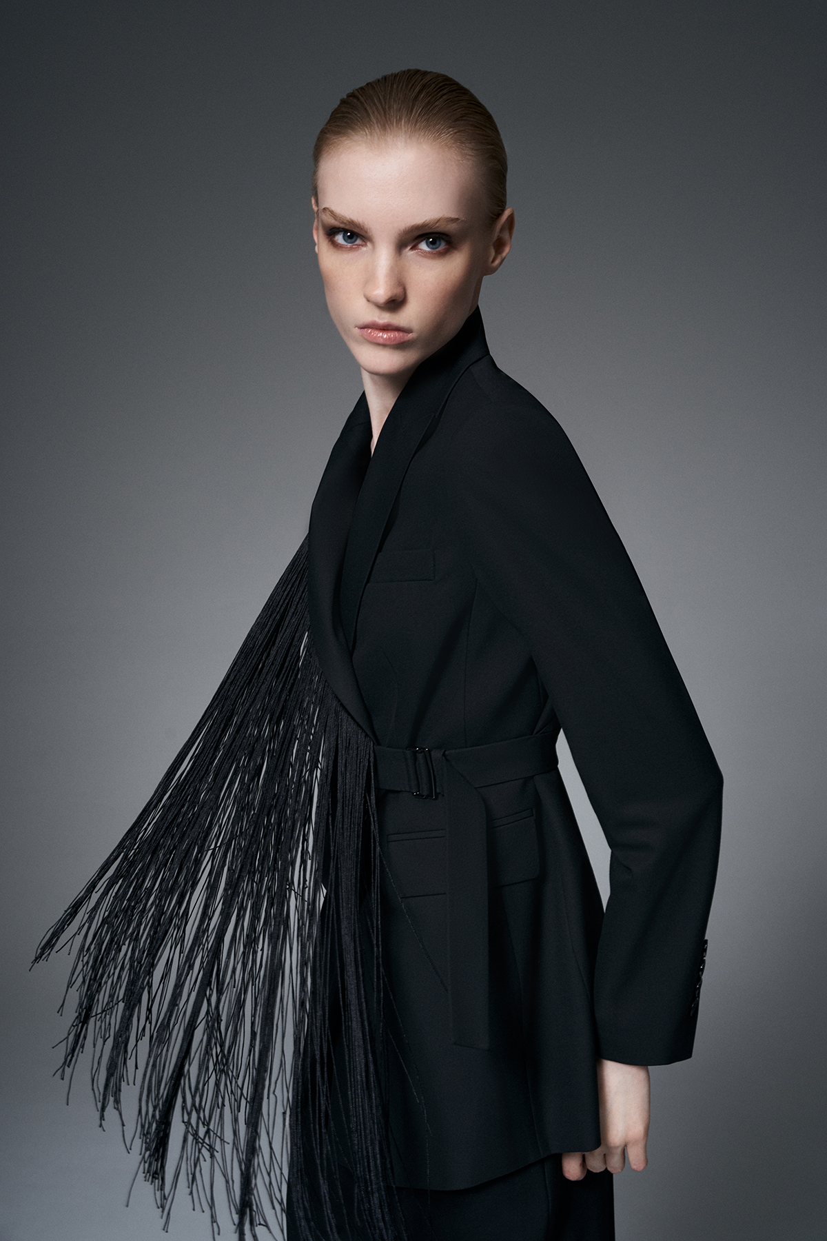 Жилет VASSA&Co, пол женский, цвет черный, фото №2