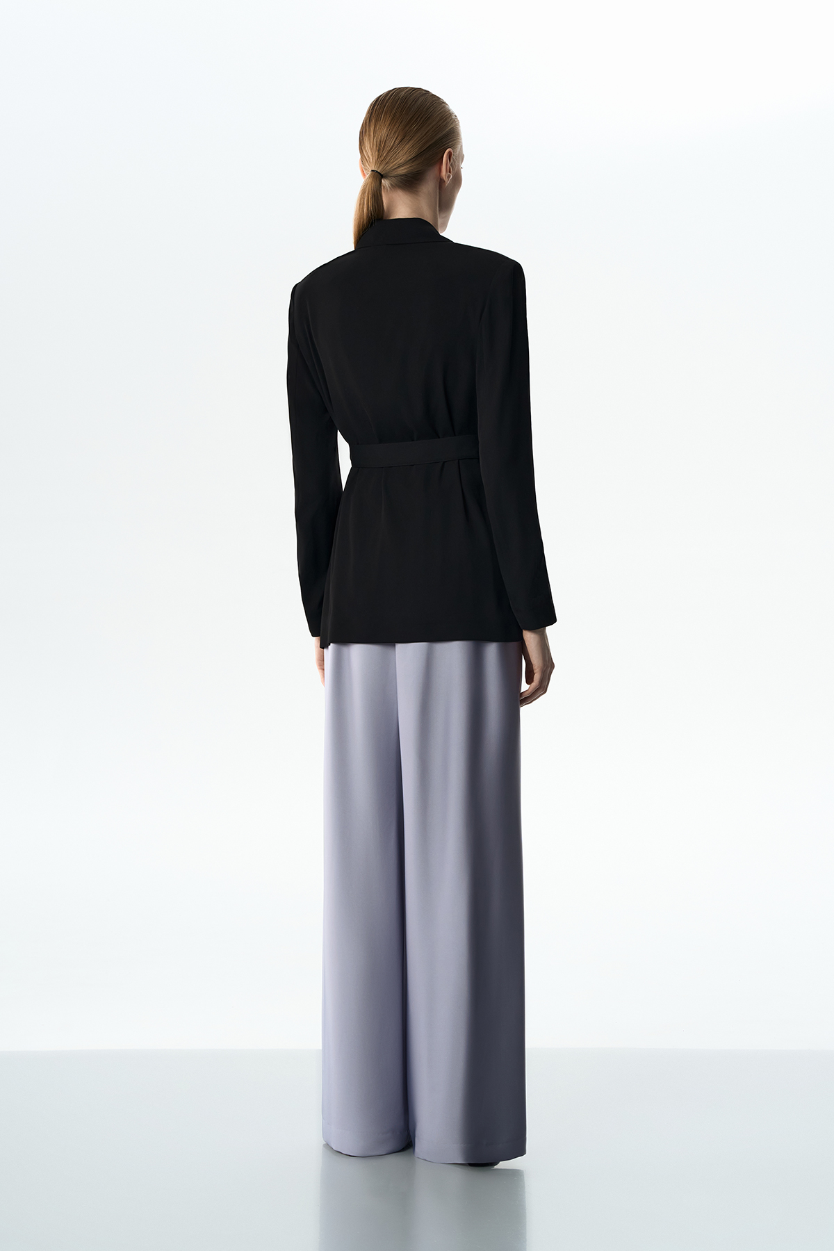 Жакет с облегченной спинкой VASSA&Co, пол женский, цвет черный, фото №5